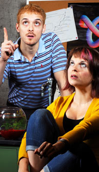 Deeker and Gilbert in Boom