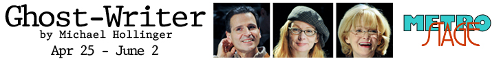 Ghost-Writer - Directed by John Vreeke - MetroStage, Washington DC